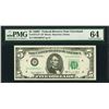 Image 1 : 1969C $5 Cleveland Federal Reserve STAR Note PMG 64