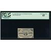 Image 1 : 3 Cent Third Issue Fractional Note PCGS 45