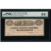 Image 1 : 1863 $2 Raleigh NC Obsolete Note PMG 64EPQ