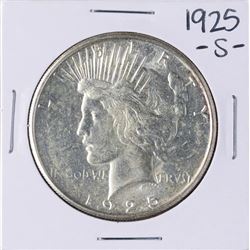 1925-S $1 Peace Silver Dollar Coin