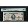 Image 1 : 1929 $100 Dallas National Bank Note PMG 30