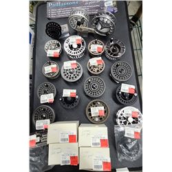 7 BRANDS OF FLY SPOOLS