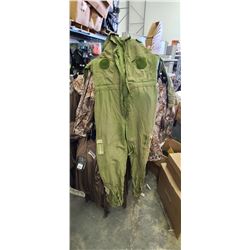 ARMY SURPLUS CRATE - ROUGHLY 20 JUMPSUITS AND OTHER MISC