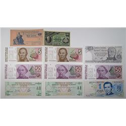 Banco Central De La Republic Argentina Others 1884 1990s Lot Of 21 banco-central-de-la-republic-argentina-others-1884-1990s-lot-of-21