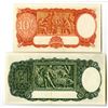 Image 2 : Commonwealth of Australia. 1938-1939. Lot of 2 Issued Notes.