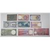 Image 2 : Bangladesh Bank & Bank of Biafra. 1968-2000. Lot of 9 Issued Notes.