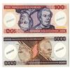 Image 1 : Banco Central do Brasil. ND (1980-1985). Lot of 2 Specimen Notes.