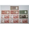 Image 2 : Banco Central de Chile. 1942-1975. Lot of 18 Issued Notes.