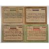 Image 2 : Reichsbahn-Hauptwerk, Witten, 1923. Notgeld lot of 4 Issued Notes.