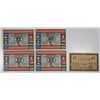 Image 2 : Bremen. 1921-1923. Notgeld lot of 5 Issued Notes.