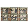 Image 2 : Glauchau. 1921. Notgeld Lot of 6 Issued Notes.