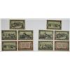 Image 2 : Glogau . 1920. Notgeld Lot of 10 Issued Notes.