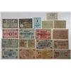 Image 1 : Various German Notgeld Issuers. 1917-1918. Notgeld lot of 18 Issued Notes.