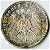 Image 2 : Bavaria, 1914 D, 5 Mark, KM#1007, Choice AU to Uncirculated With some light surface Damage.