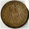 Image 2 : Wurttemberg, 1911 F, 3 Mark, KM#636, AU to Uncirculated