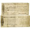 Image 1 : Francis Baring & Co. & Thomas Dickason & Co. 1800-1811. Pair of Exchanges.