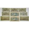 Image 2 : Bank of Greece. 1941-1942. Lot of 9 Issued Notes.