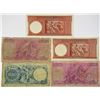 Image 2 : Bank of Greece. 1941-1947. Lot of 5 Issued Notes.
