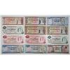 Image 1 : Bank of Guyana. ND (1980s-1990s). Lot of 12 Issued Notes.