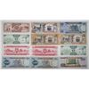 Image 2 : Bank of Guyana. ND (1980s-1990s). Lot of 12 Issued Notes.