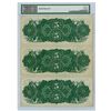 Image 2 : Irish Republic, 1866 Issued Uncut Sheet of 3 $5 Notes, Printed by Continental BNC.