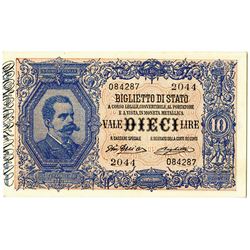 Regno d'Italia. 1915. Issued Note.