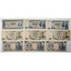 Image 1 : Allied Military Currency and Bank of Japan. 1940s-1990s. Lot of 37 Issued Notes.
