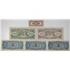 Image 2 : Japanese Government. ND (1942-1945). Lot of 6 Issued Notes.