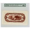 Image 1 : Tesoreria General del Estado Libre y Soberano de Sonora, 188x (1881) Proof Banknote