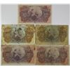 Image 2 : Banco Nacional Ultramarino. 1914. Lot of 5 Issued Notes.