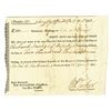 Image 1 : British Army Pay Office, 1812 Third Bill of Exchange Related to the War of 1812 with the U.S.
