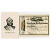 Image 1 : Staten Island Rail-Road Co., March, 1864 Stock Certificate With William H. Vanderbilt Signature as P