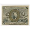 Image 1 : U.S. Fractional Currency, 5 Cents, 2nd Issue, Fr# 1232.