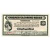 Image 1 : Chicago Clearing House. 1933. I/C Depression Scrip Certificate.