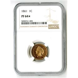 1861 1C PR 64* NGC