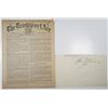 Image 1 : "The Transport Ace" 1919 Newspaper Printed at Sea with Autograph of John J. Pershing