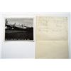 Image 1 : World War II Photograph of B-29 Bomber after Hard Landing with Damage Estimate.
