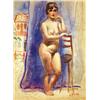 Image 1 : Nachum Gutman, Watercolor, ISRAELI