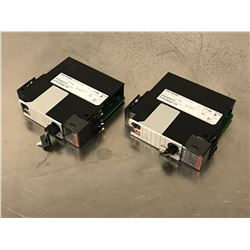 (2) ALLEN BRADLEY 1756-L72S CPU MODULE