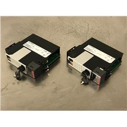 (2) ALLEN BRADLEY 1756-L72S CPU MODULE