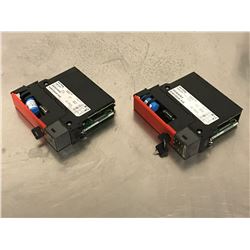(2) ALLEN BRADLEY 1756-L62S CPU MODULE