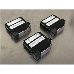 (3) ALLEN BRADLEY 1756-EN2T ETHERNET BRIDGE MODULE