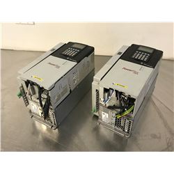 (2) ALLEN BRADLEY 20D D 022 A 3 EYNADACE VARIABLE SPEED DRIVE