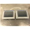 Image 1 : (2) ALLEN BRADLEY 2711P-T10C4D8 PANELVIEW PLUS 1000