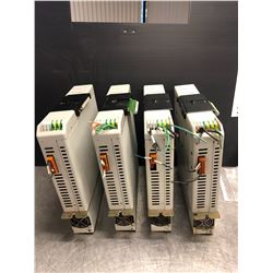 (4) - ALLEN-BRADLEY 1394-AM75_SER A_AC SERVO CONTROL AXIS MODULE_15KW
