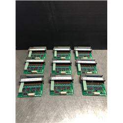 (9) - ALLEN-BRADLEY 1746-IB16_SER C_SLC500 MODULES