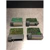 Image 2 : LOT OF (4) ALLEN-BRADLEY 1) - 1747-SN SER B_1) -1747-L541 SER B_ 2) - 1747-DCM SER A_MODULES
