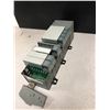 Image 3 : ALLEN BRADLEY SLC500 1746-P2 RACK WITH CARTRIDGES AS SHOWN