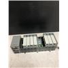 Image 1 : ALLEN-BRADLEY SLC500 POWER SUPPLY RACK W/CARTRIDGES AS SHOWN