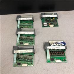 LOT OF ALLEN BRADLEY MODULES (SEE PHOTOS FOR PART NUMBERS)